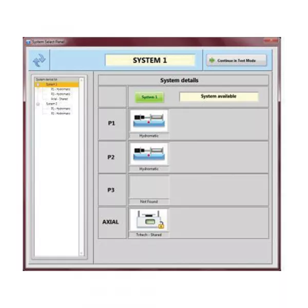 Automatic Triaxial Tests System - AUTOTRIAX EmS