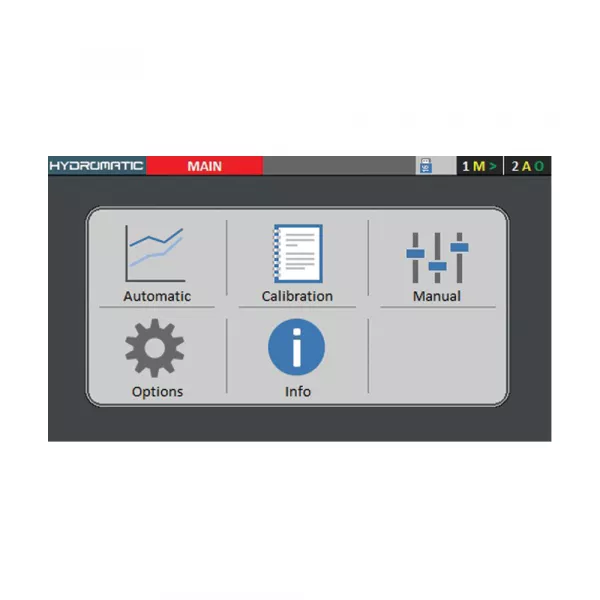 Standalone Pressure Volume Controller, HYDROMATIC